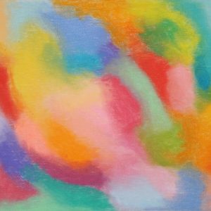 Bunte Zuckerwatte